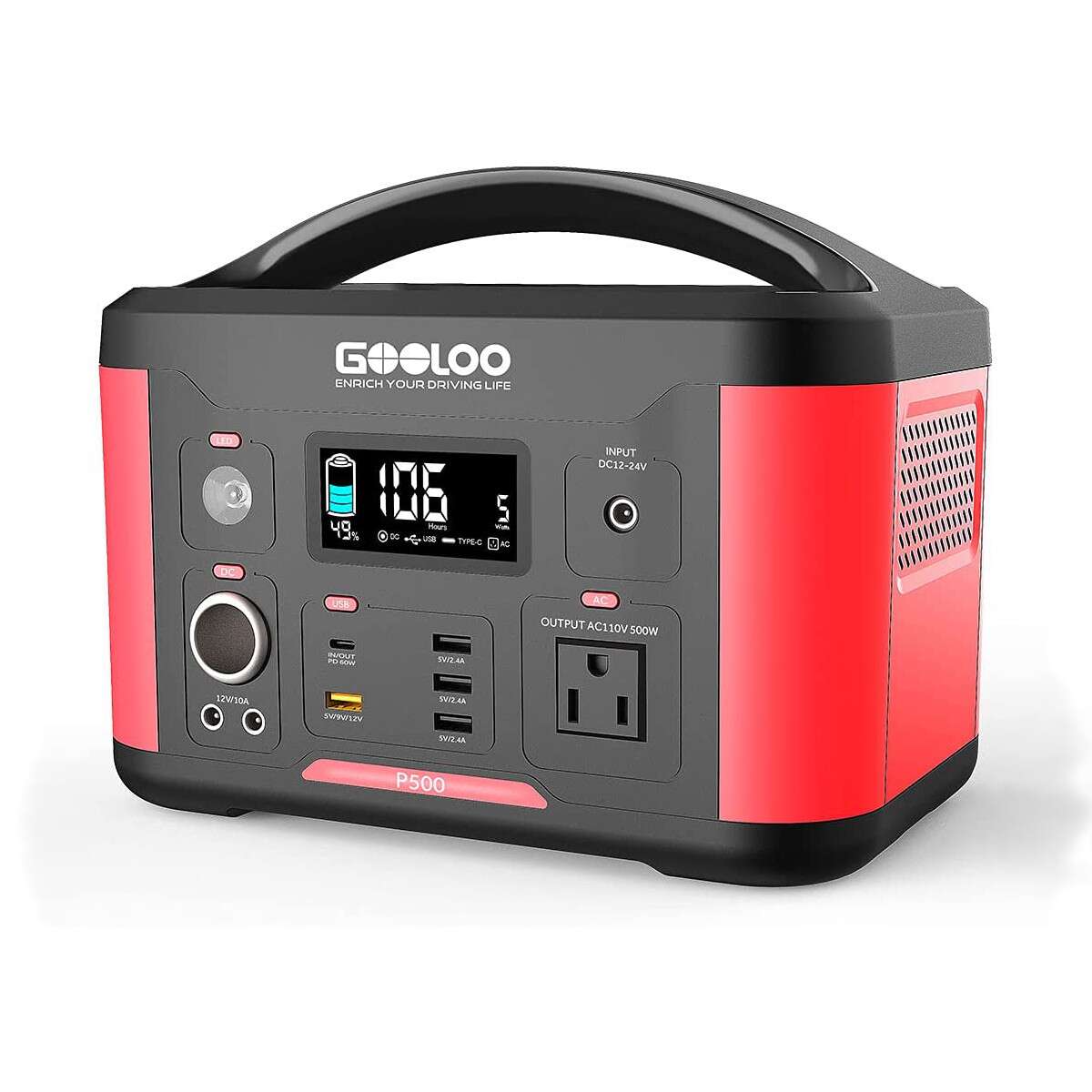 GOOLOO Power Station (P500)