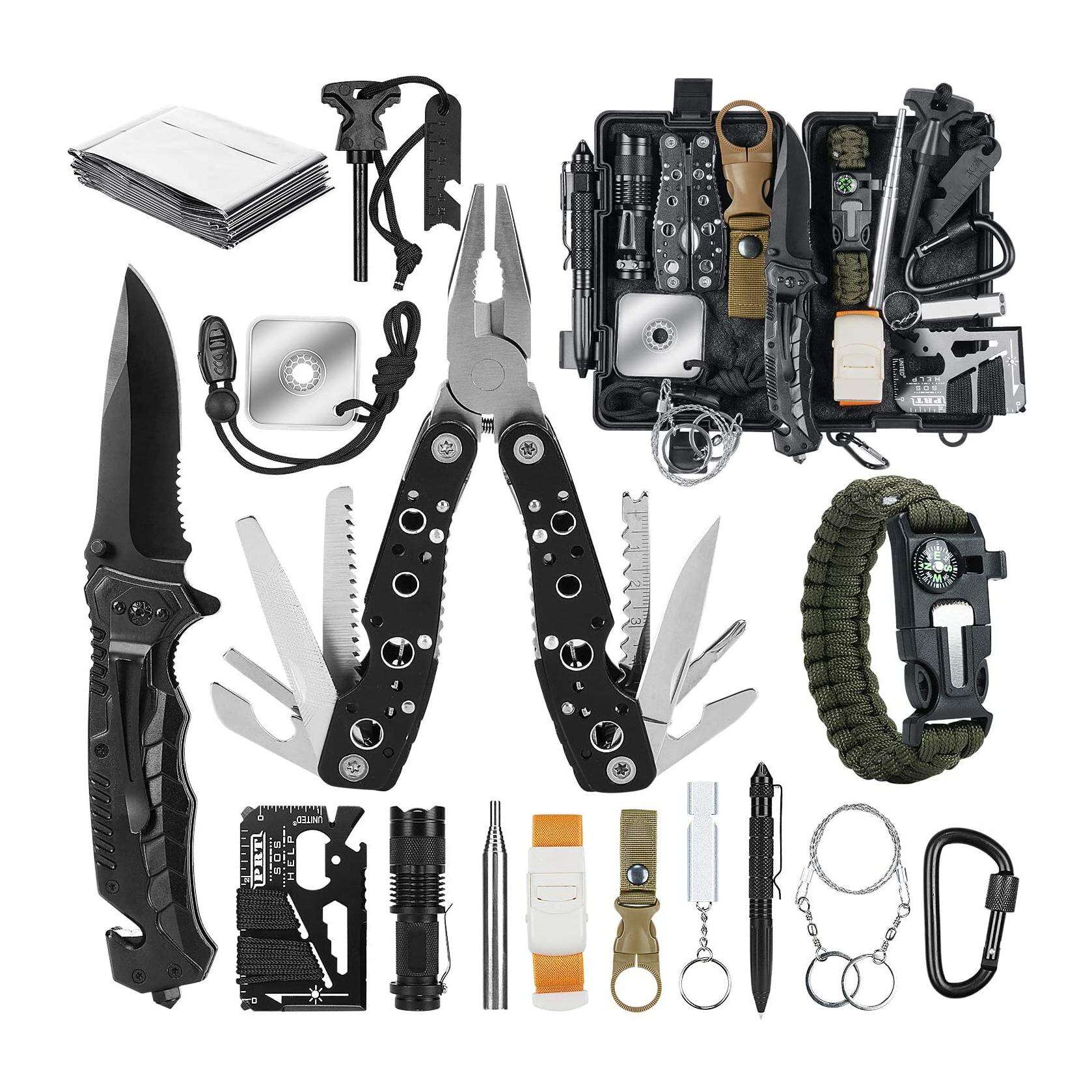KOSIN Survival Gear And Equipment 17 in 1 ArmageddonKit